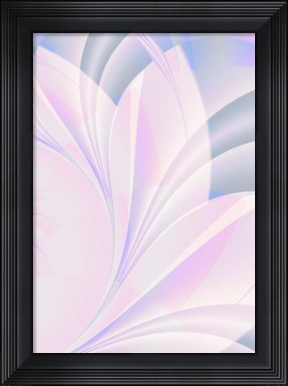 Framed Petals I Print