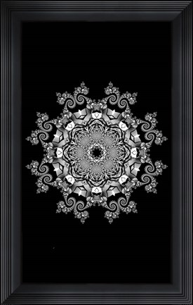 Framed Silver 4 Print