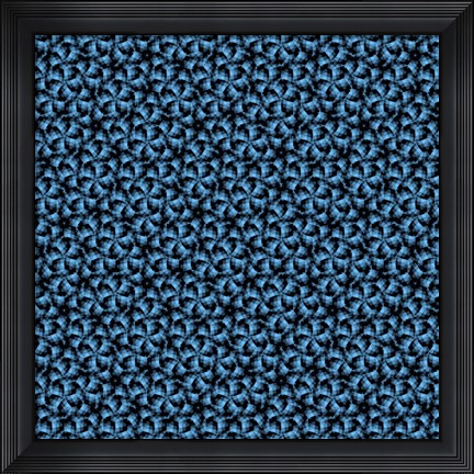 Framed Pinwheels Texture Print