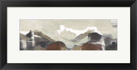 Framed Mountain Pass Print