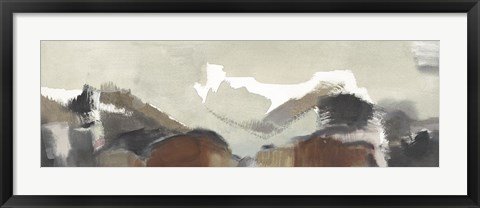 Framed Mountain Pass Print