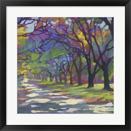 Framed Sunny Oaks Print