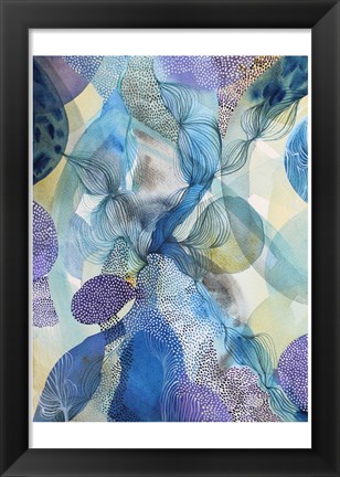 Framed Water Series Whirl Print