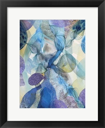 Framed Water Series Whirl Print