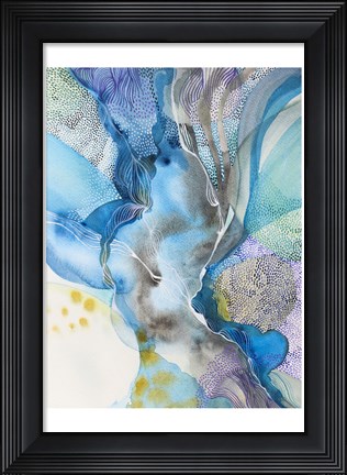 Framed Water Series in The Flow Print