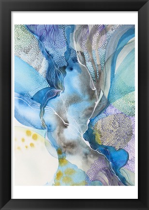 Framed Water Series in The Flow Print