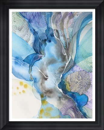 Framed Water Series in The Flow Print