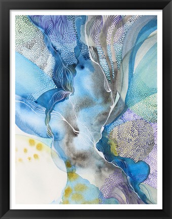 Framed Water Series in The Flow Print