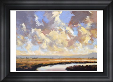 Framed Marsh 3 Print