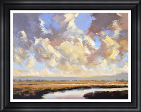Framed Marsh 3 Print