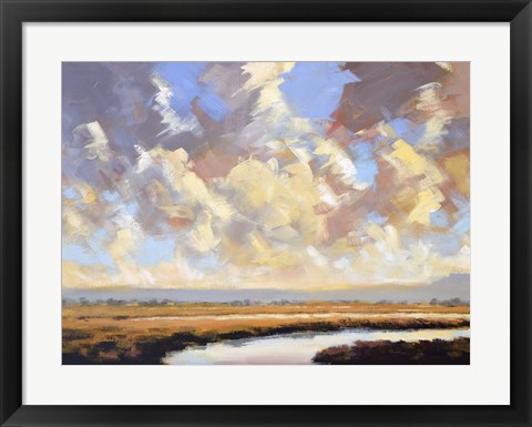 Framed Marsh 3 Print