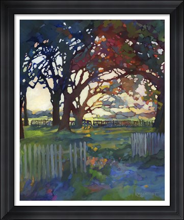 Framed Almost Spring II Print
