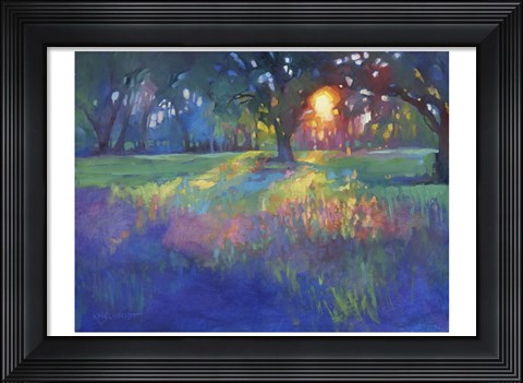 Framed Lingering Light Print