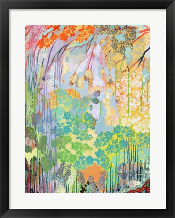 Framed Summer Rain B Print