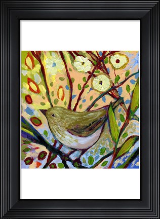 Framed Modern Bird IV Print
