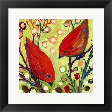 Framed Modern Bird II Print