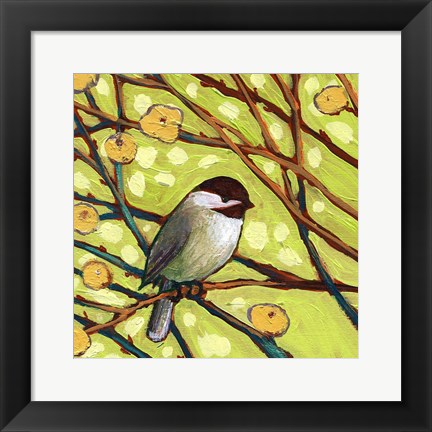 Framed Modern Bird I Print