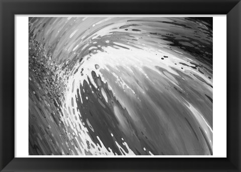 Framed Sweeping Wave Print