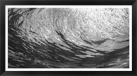 Framed Catching a Wave Print