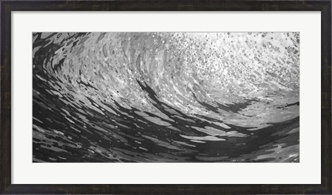 Framed Catching a Wave Print