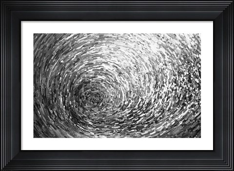 Framed Waves Rolling Print