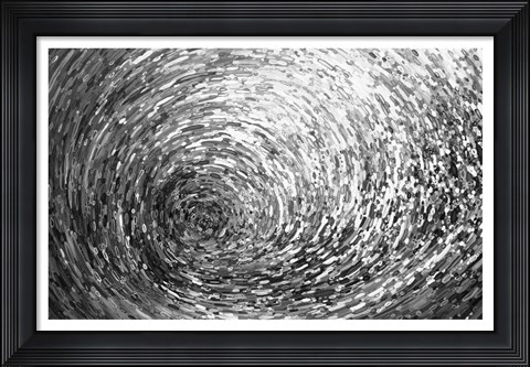 Framed Waves Rolling Print