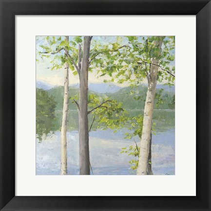 Framed Cooper Lake II Print