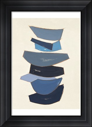 Framed Sea Forms V Print