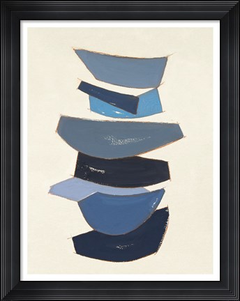 Framed Sea Forms V Print