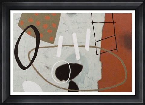 Framed Playful Thoughts 2 Print
