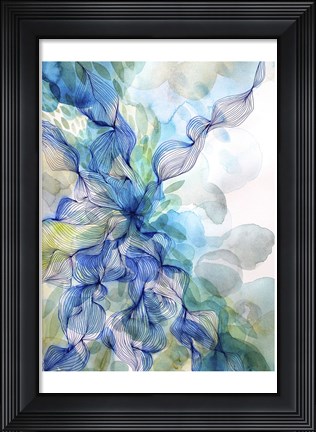 Framed Water Flow Print