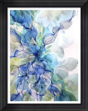Framed Water Flow Print