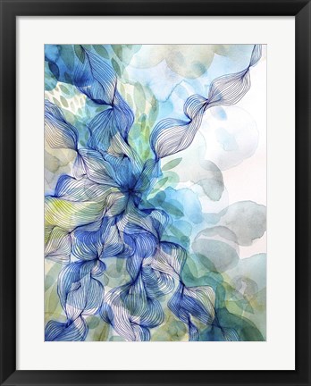 Framed Water Flow Print