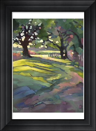 Framed Afternoon Walk Print
