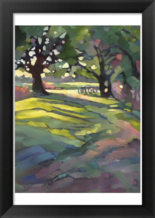 Framed Afternoon Walk Print