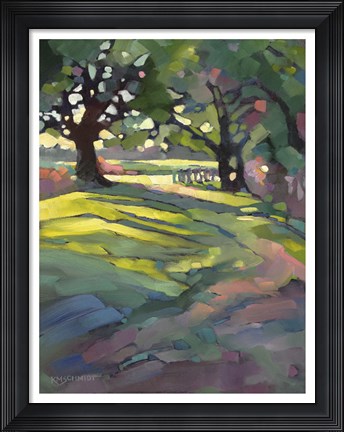 Framed Afternoon Walk Print
