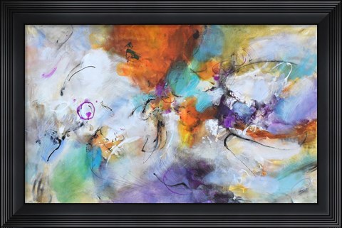 Framed Burning Energies Print