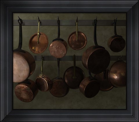 Framed Hanging Copper Print