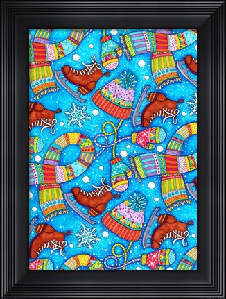 Framed Winter Wonderland 7 Print