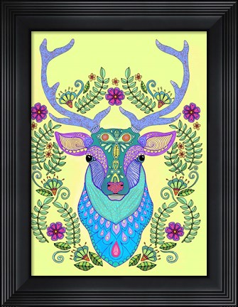 Framed Animals 19 Print