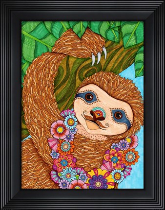 Framed Tropical Paradise 16 Print