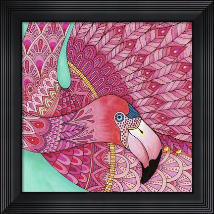 Framed Tropical Paradise 33 Print