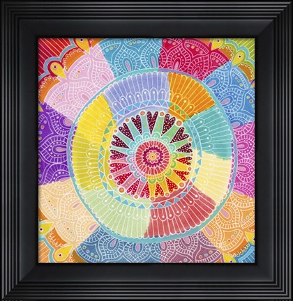 Framed Fairground Print