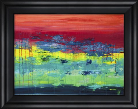 Framed Lithosphere 152 Print