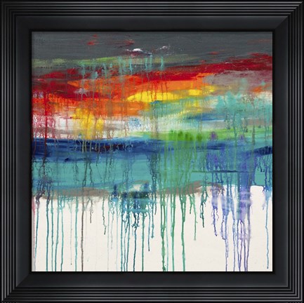 Framed Lithosphere 163 Print