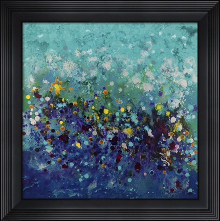 Framed Ocean Break 1 Print