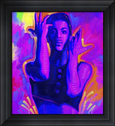 Framed Prince 1 Print