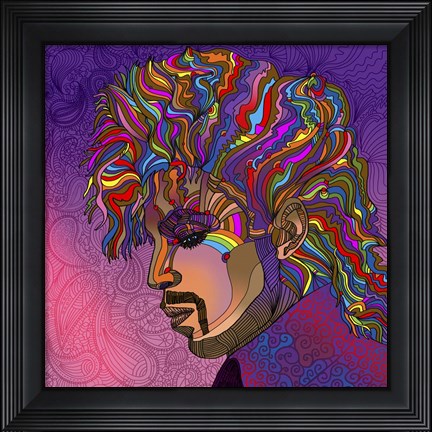 Framed Prince 2 Print