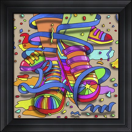 Framed Footloose Print
