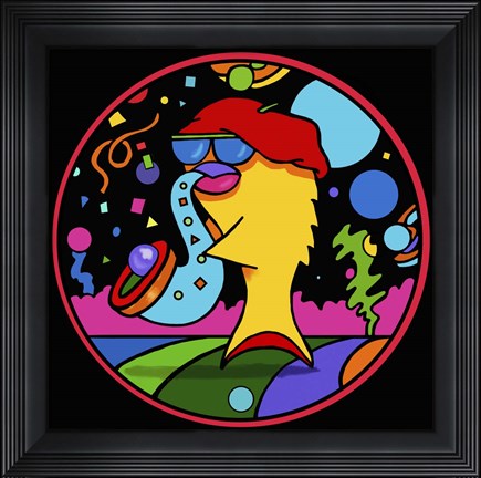 Framed Jazz Fish Print